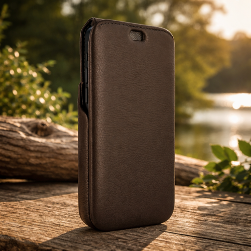 Piel Frama 853 Brown iMagnum Leather Case for Apple iPhone 12 / iPhone 12 Pro